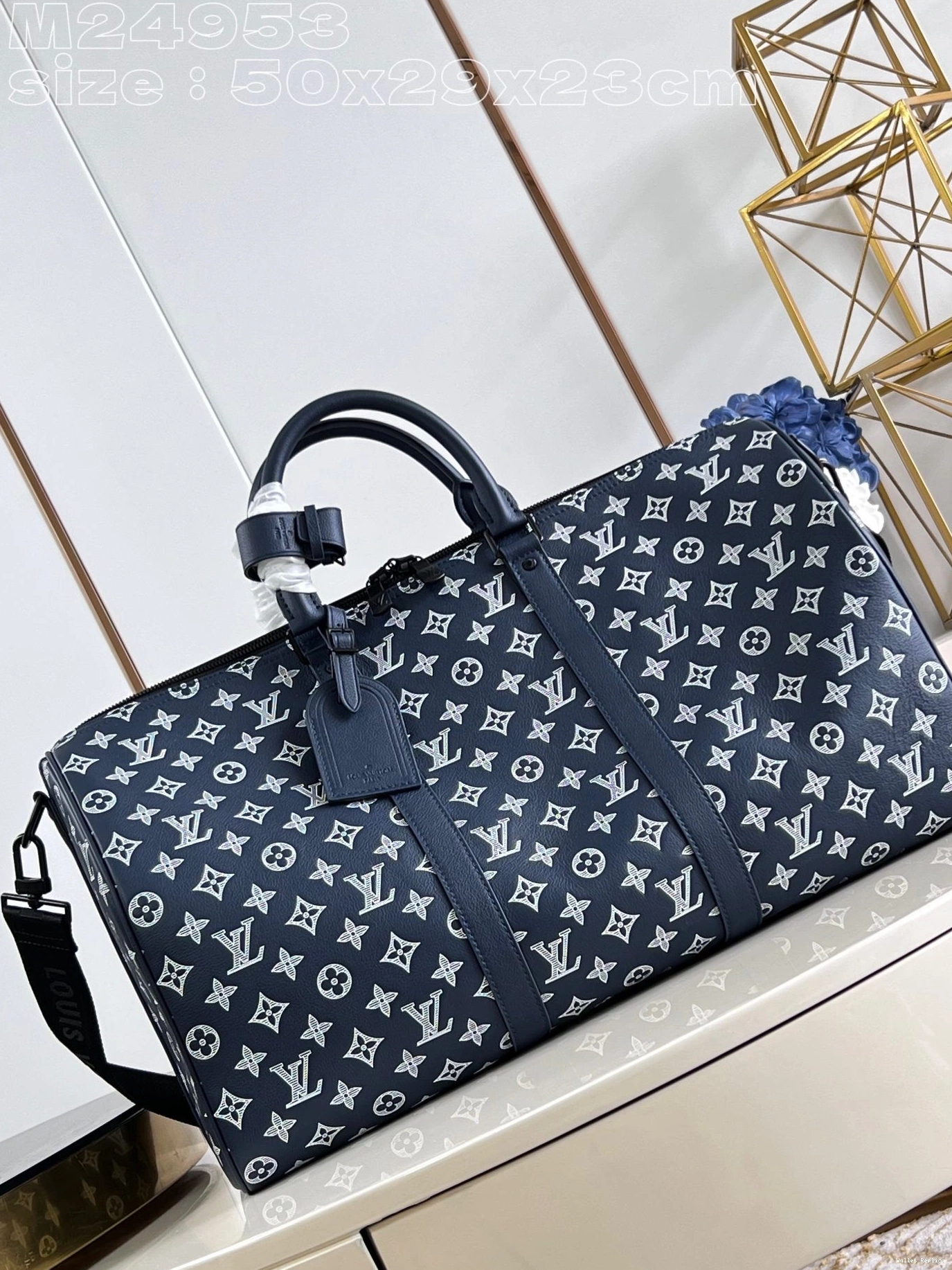 Affordable LOUIS KEEPALL 50 VUITTON BANDOULIÈRE 0801